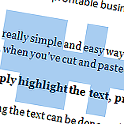 Clearing formatting from a Word document Clearing formatting from a Word document