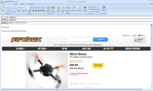 Insert screen capture into your email Insert screen capture into your email