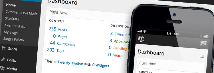 Wordpress updating and maintenance by Seven Creative
