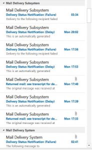 The ‘Undeliverable Email’ Notifications Problem