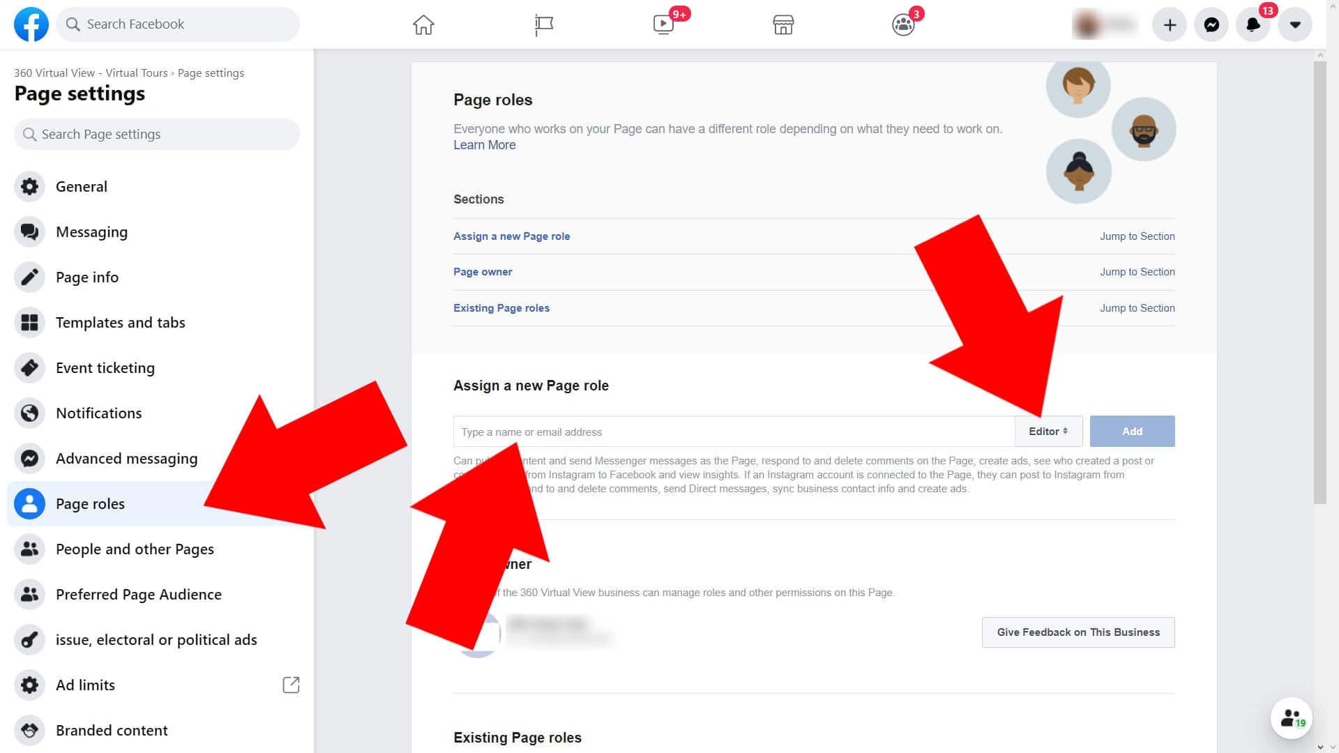 How to add or remove Facebook Page administrators – edit page roles